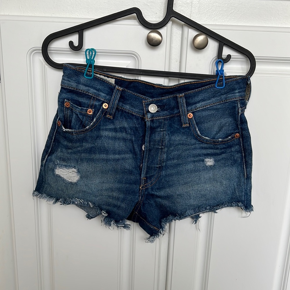 Levi's original 501 shorts in Silver Lake size 23" waist